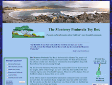 Tablet Screenshot of montereypeninsula.info